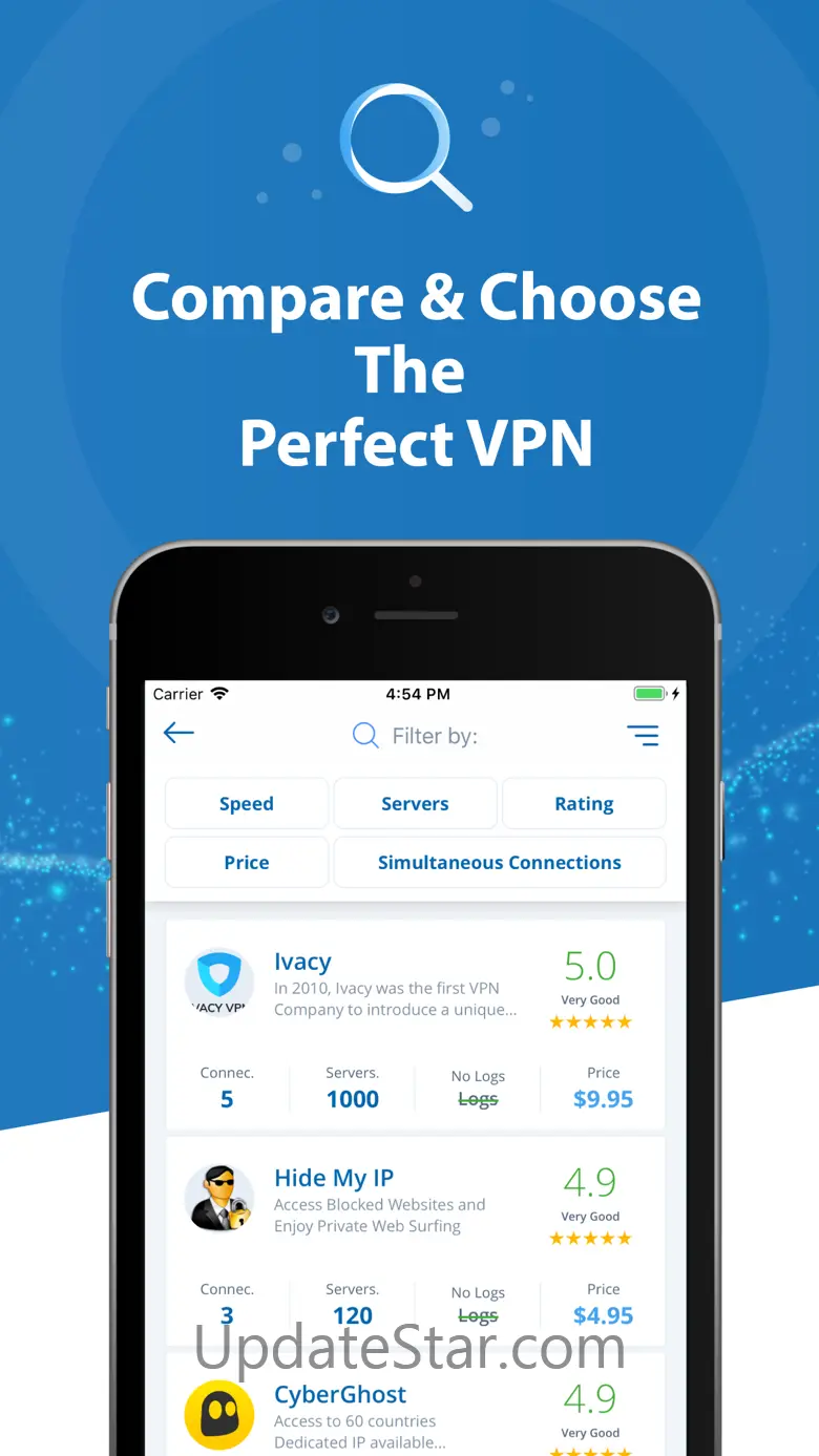 My VPN - Compare VPN 1.1.8