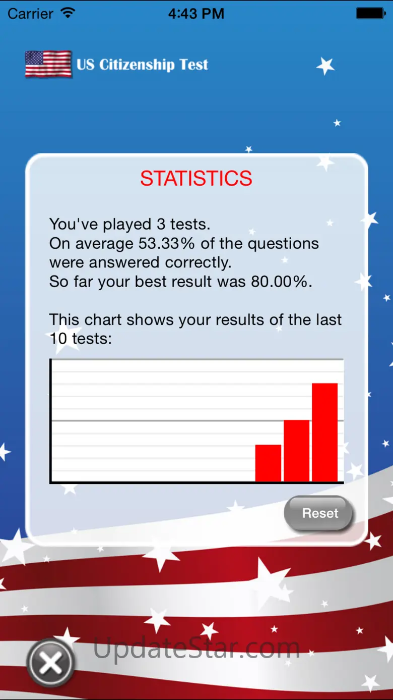 US Citizenship Test Study App 4.22