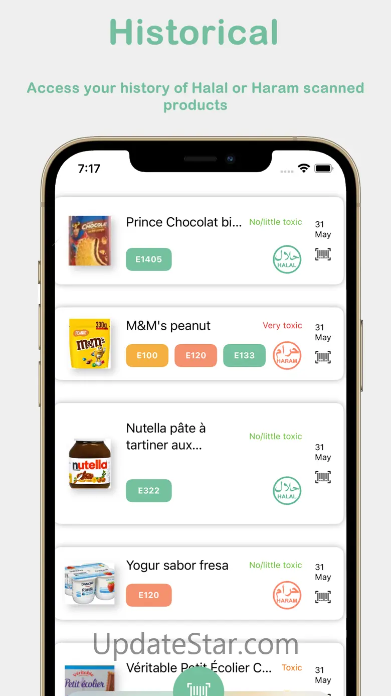 Find Halal food, Scanner Haram 3.0