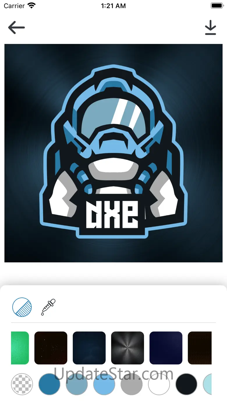 Logo Esport Gaming Maker - Axe 1.7