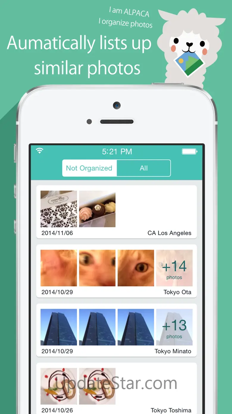 ALPACA - delete photos efficiently, organize camera roll and save memory 1.8