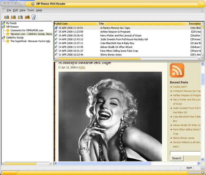 VIP Rumor RSS Reader 5.2