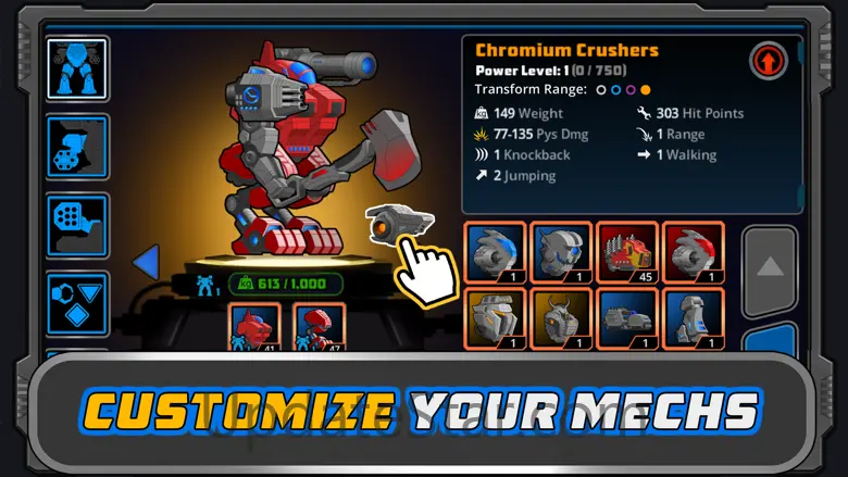 Super Mechs: Battle Bots Arena 7600