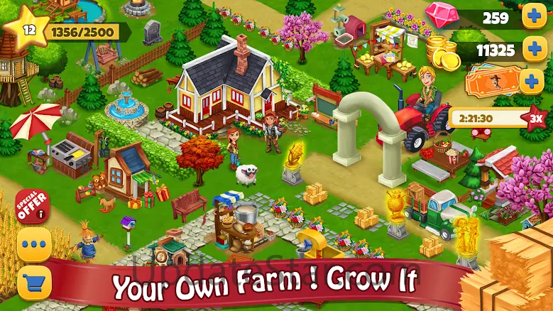 Farm Day Farming Offline Games 1.3.00