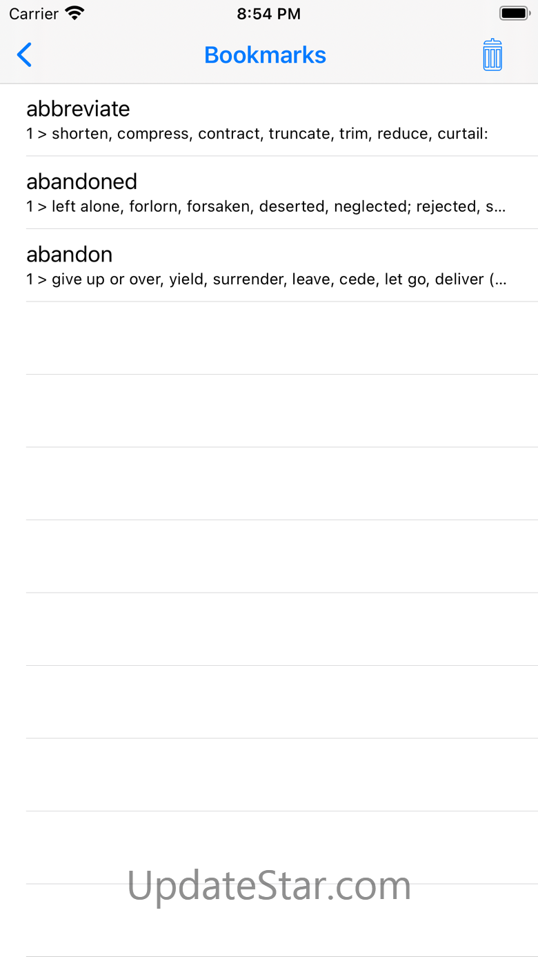 AZ Synonyms 1.1