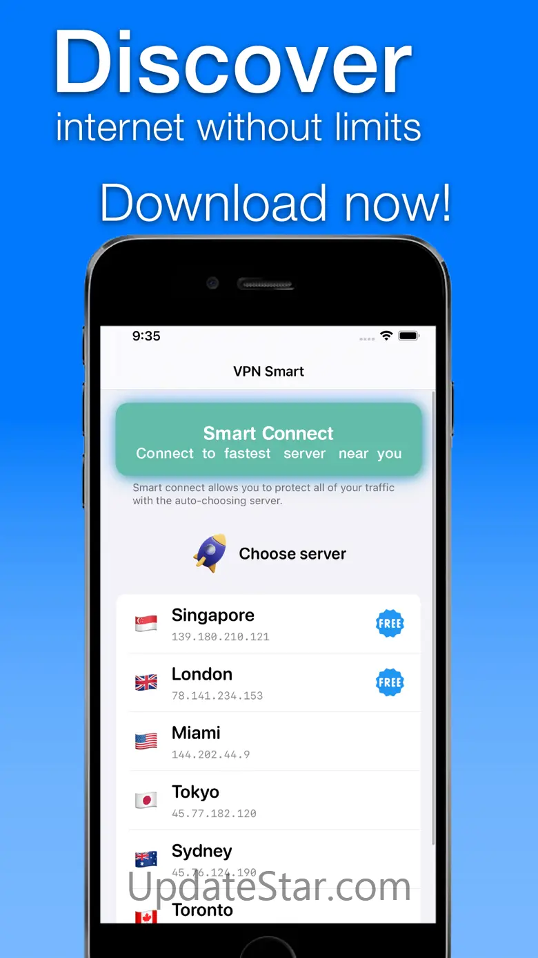 VPNSmart. Full online protect 3.4