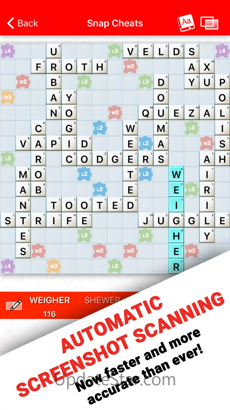 Snap Cheats - for Word Chums 5.4.2