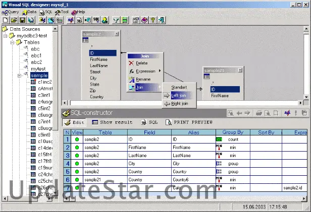 Visual SQL-Designer 4.1
