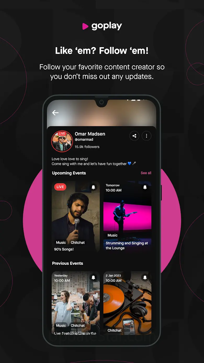 Goplay Live Stream Chat & Gift 2.8.1