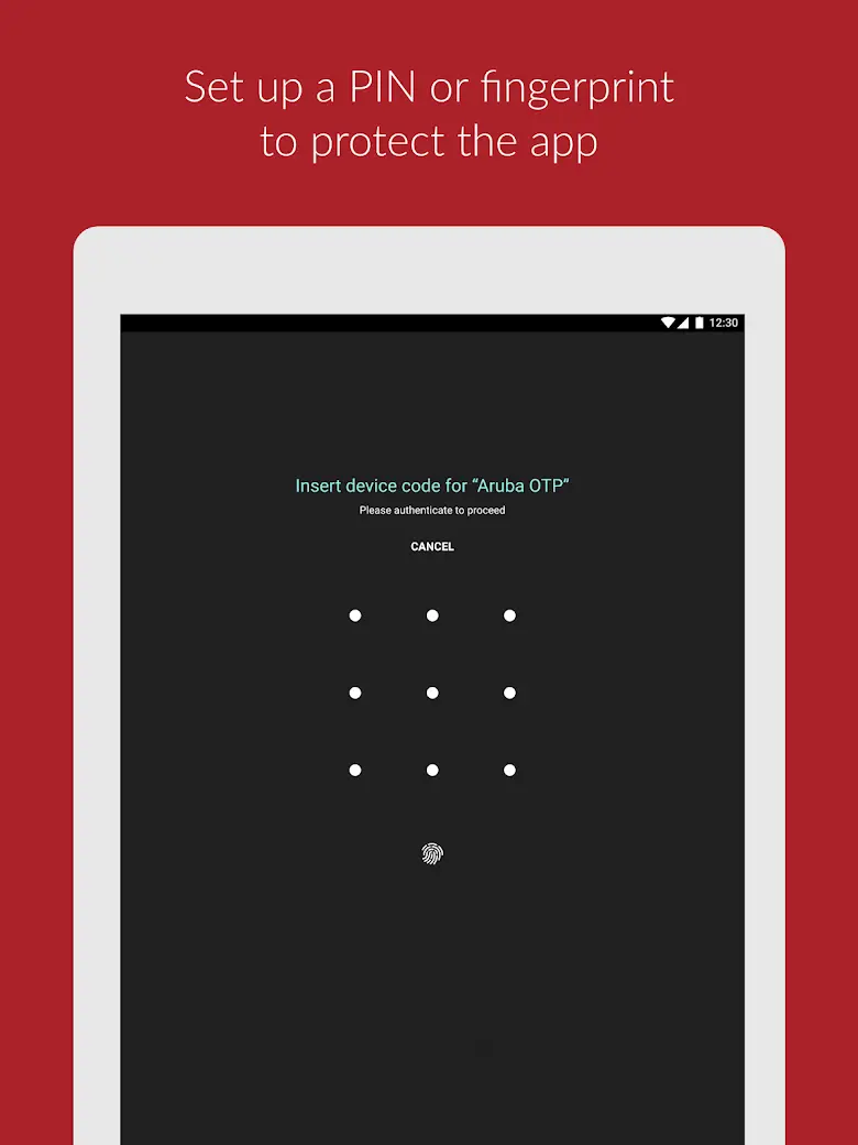 Aruba OTP 3.1.1