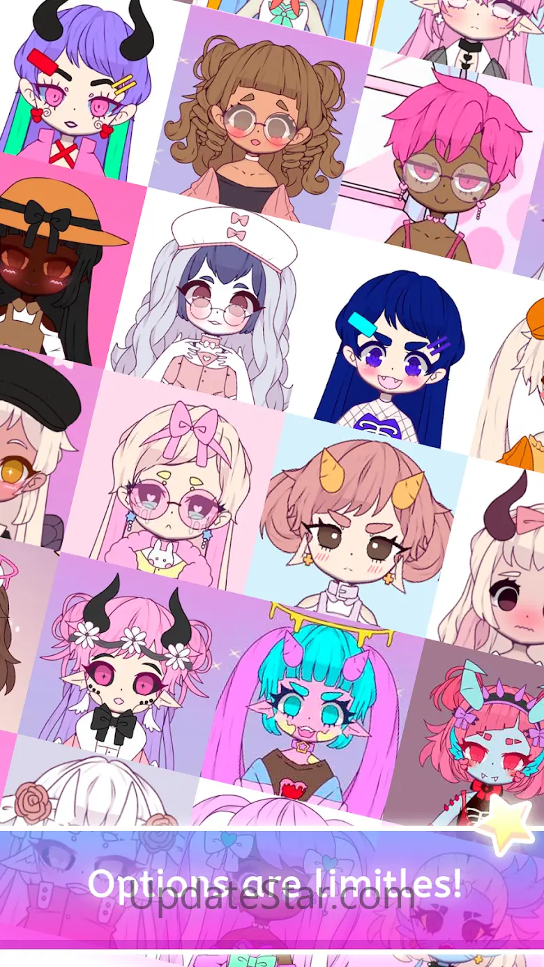 Mimistar dress up chibi doll 2.6