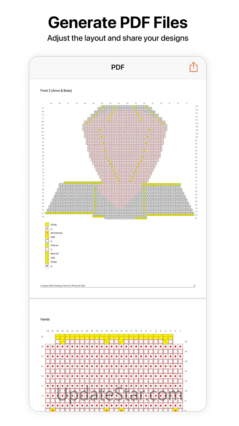Knitting Chart 7.5.2