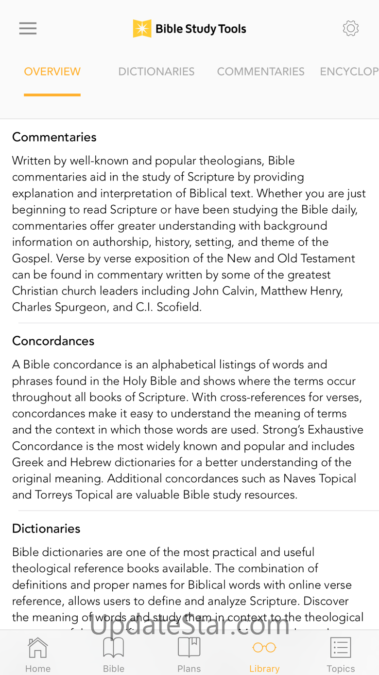 Bible Study Tools