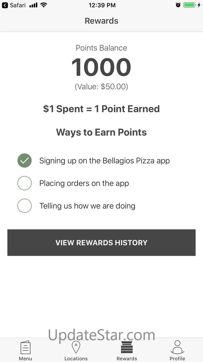 Bellagios Pizza 1.6.12