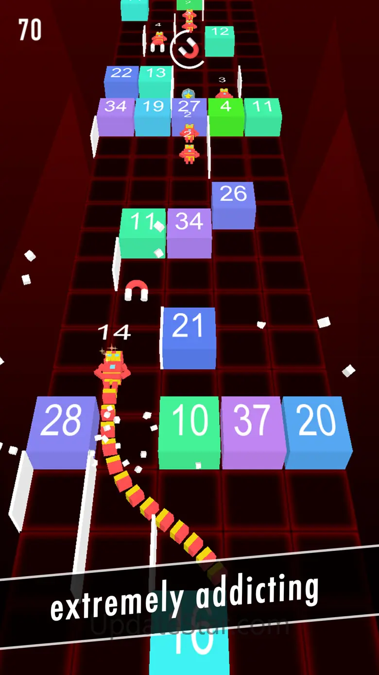 Balls Snake-Hit Up Number Cube 1.0
