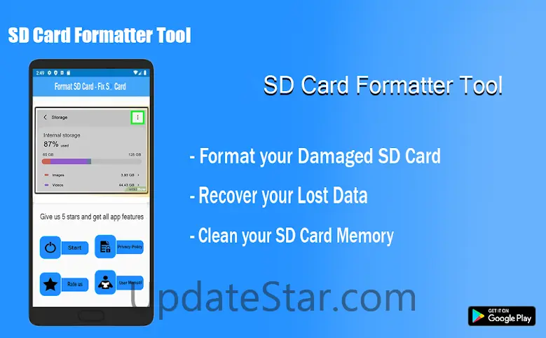 Format SD Card - Memory Format 6.0