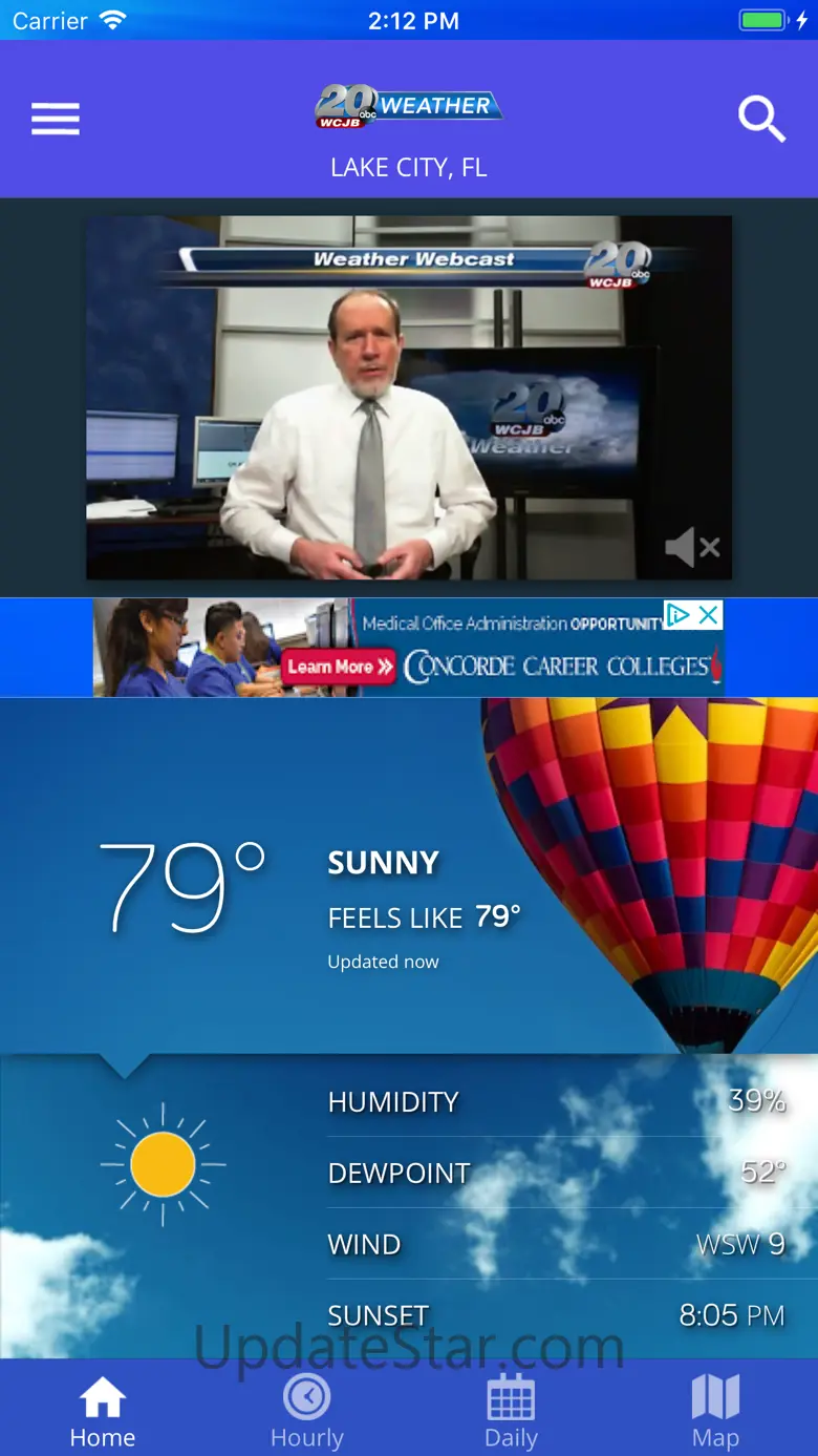 WCJB TV20 Weather App 5.15.404