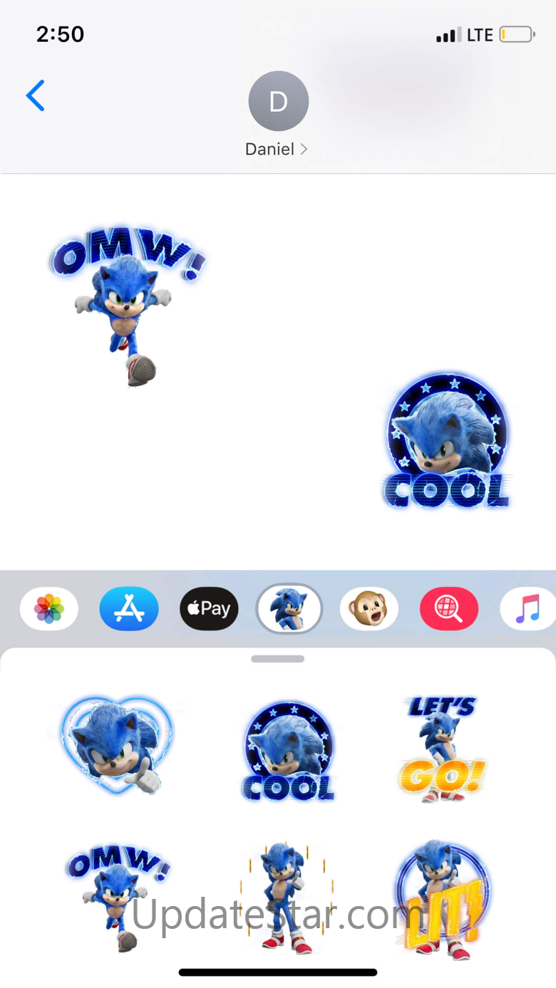 Official Sonic Movie Stickers 1.5