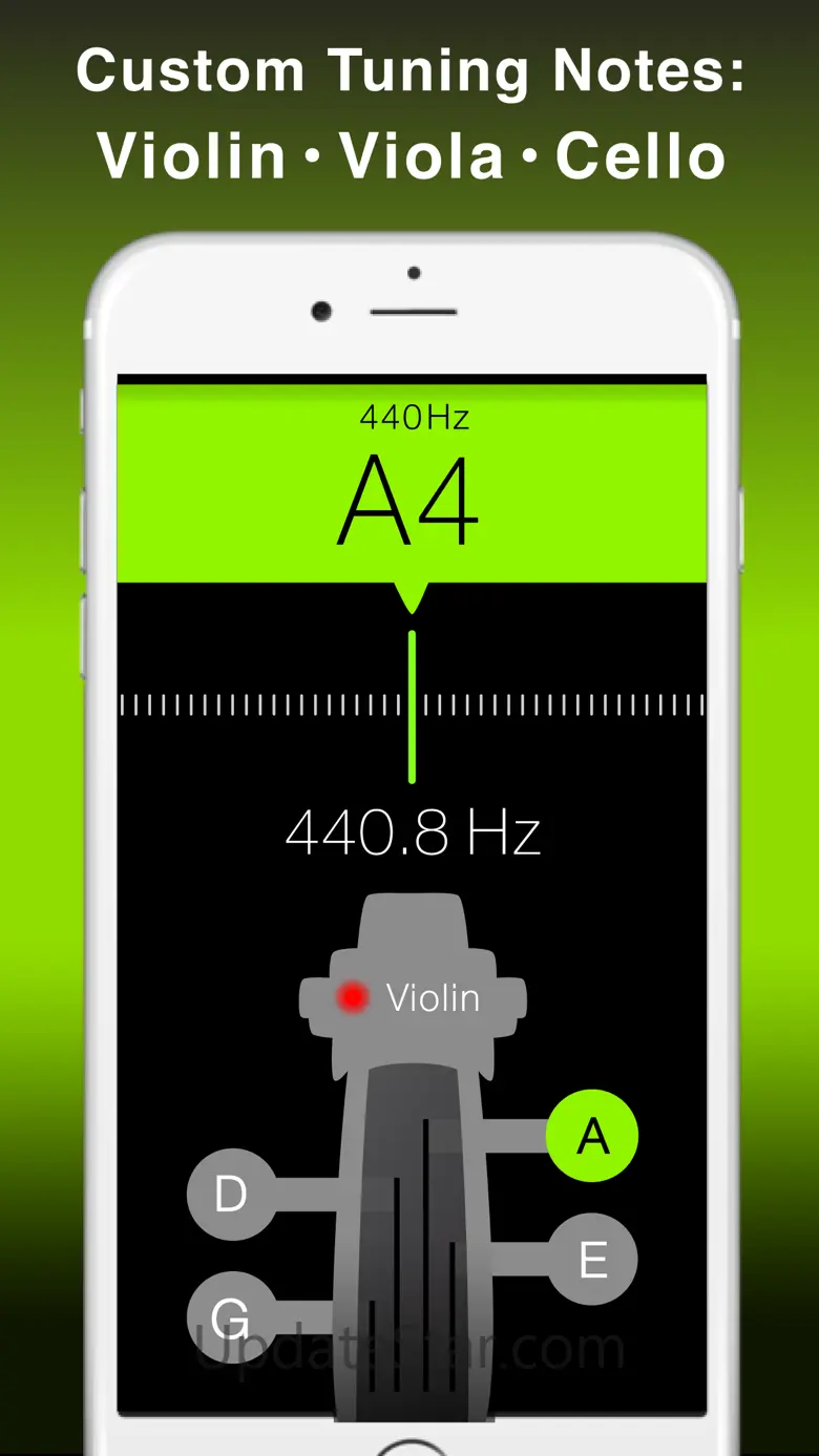 Free Guitar and String Instruments Chromatic Tuner with Tone Generator - Apple Watch Edition 1.0