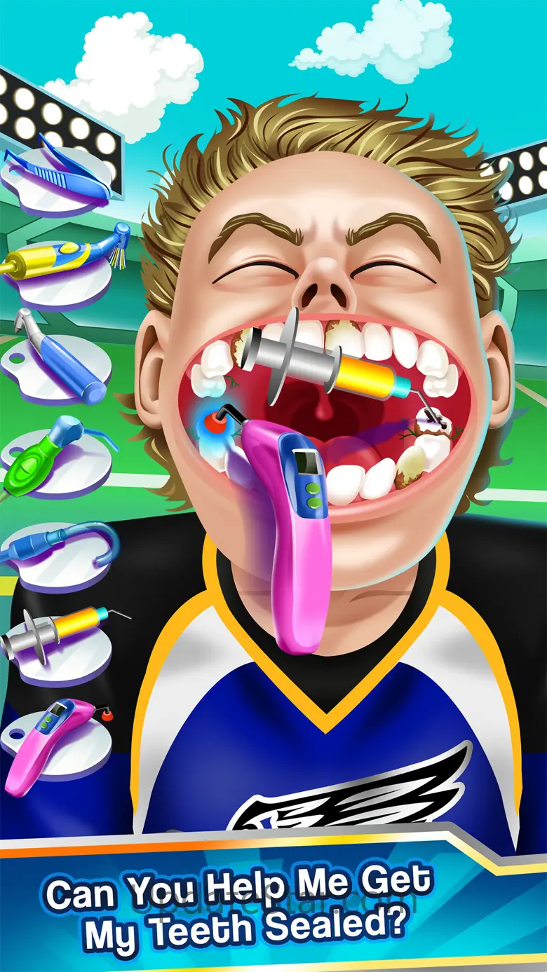 Athlete Dentist Doctor Games! 1.0