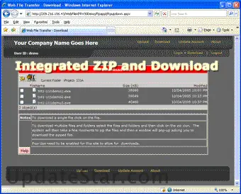 Web File Transfer 6.5