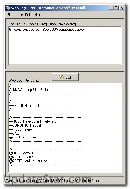 Web Log Filter 1.9.1