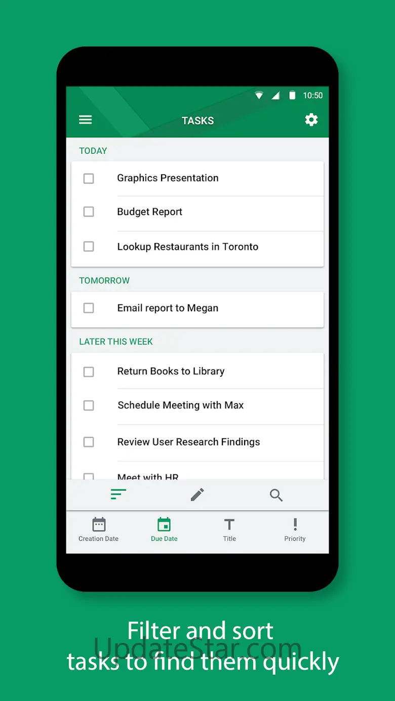 BlackBerry Hub+ Tasks 2.2511.2