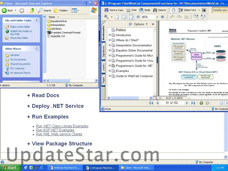 WebCab Functions for .NET 2.0
