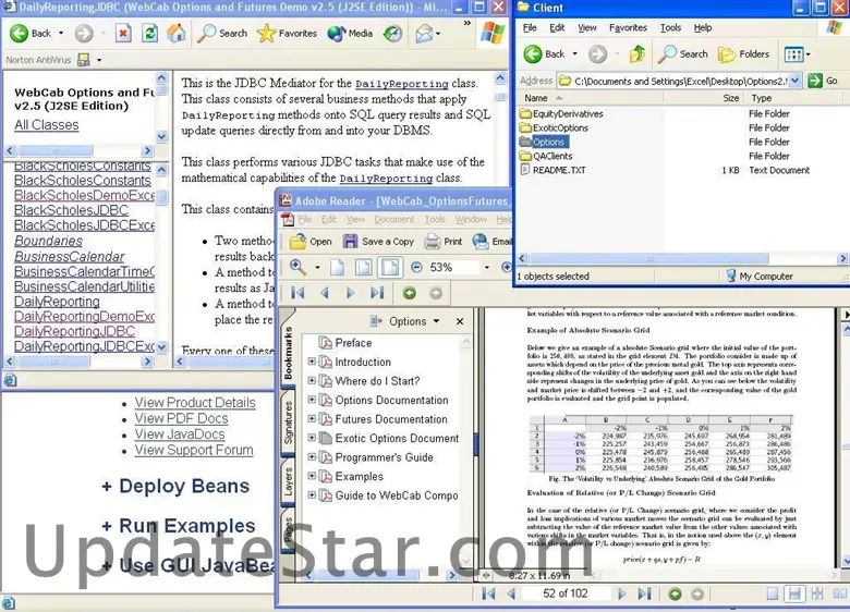 WebCab Options (J2SE Edition) 2.5