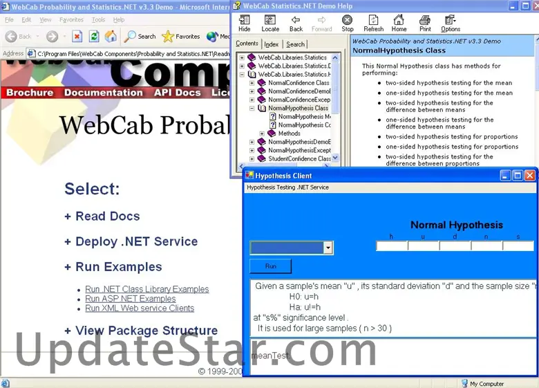 WebCab Probability and Stat for .NET 3.6