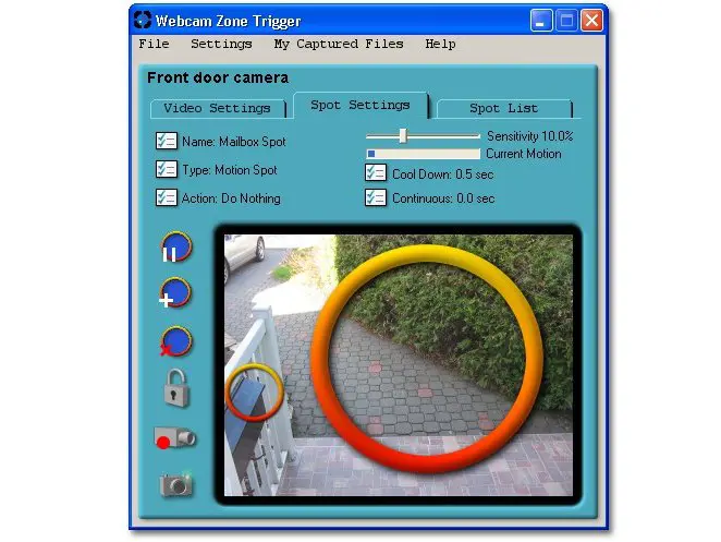 Webcam Zone Trigger 3.302