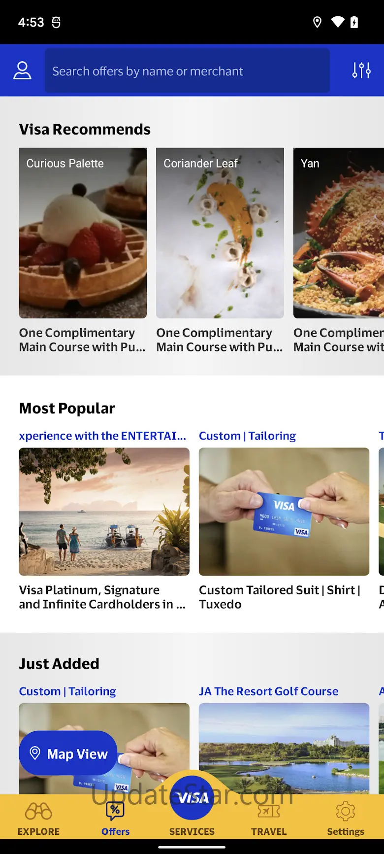 Visa Explore V 3.3