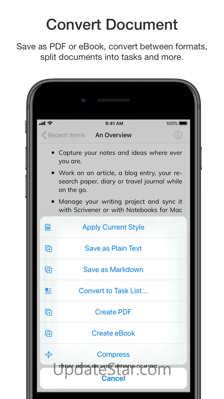 Notebooks – Write and Organize 12.4.2
