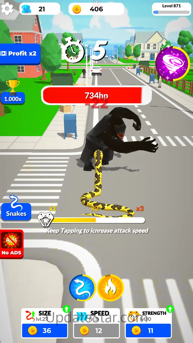 Idle Snake World - Evolution 1.2
