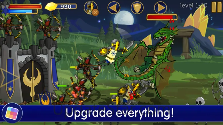 Legendary Wars: TD + RTS + RPG 2.4.46