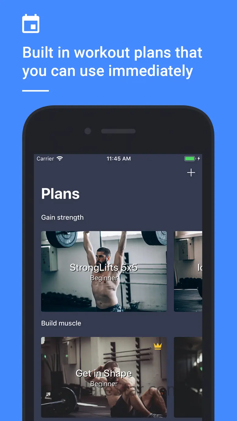 Strength Training & Gym Log 1.18.0