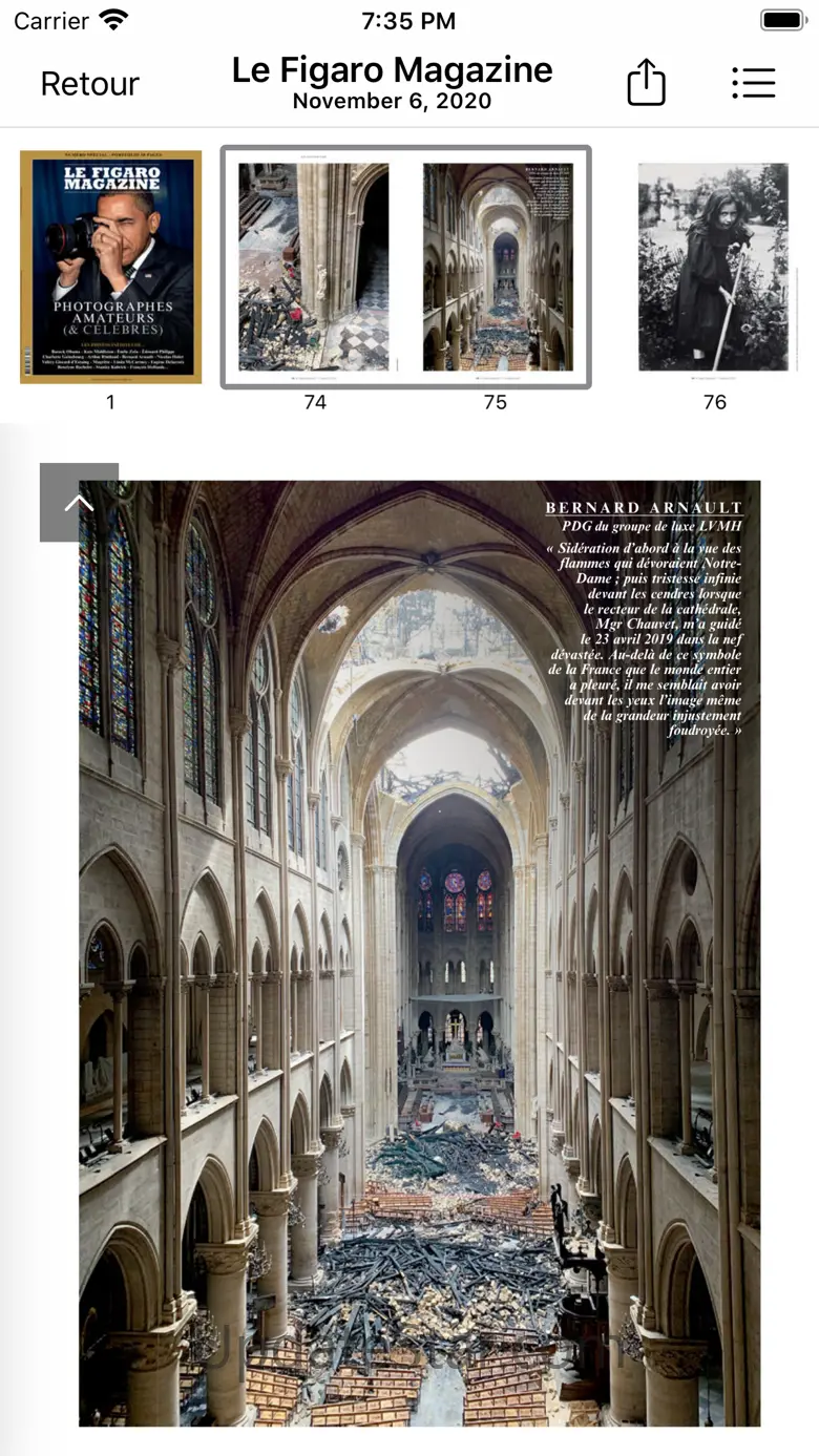 Kiosque Figaro : le Journal 6.3.1