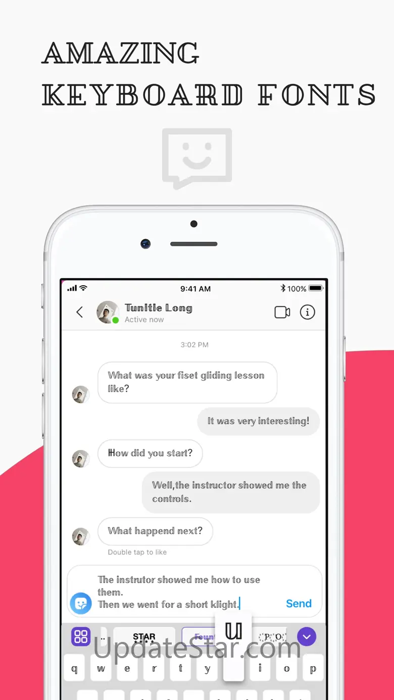Buzzer Fonts Cursive Keyboard 1.3