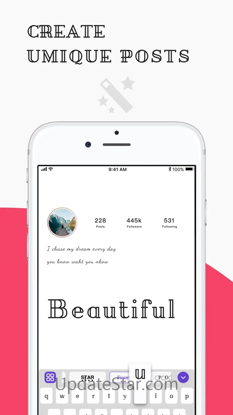 Buzzer Fonts Cursive Keyboard 1.3