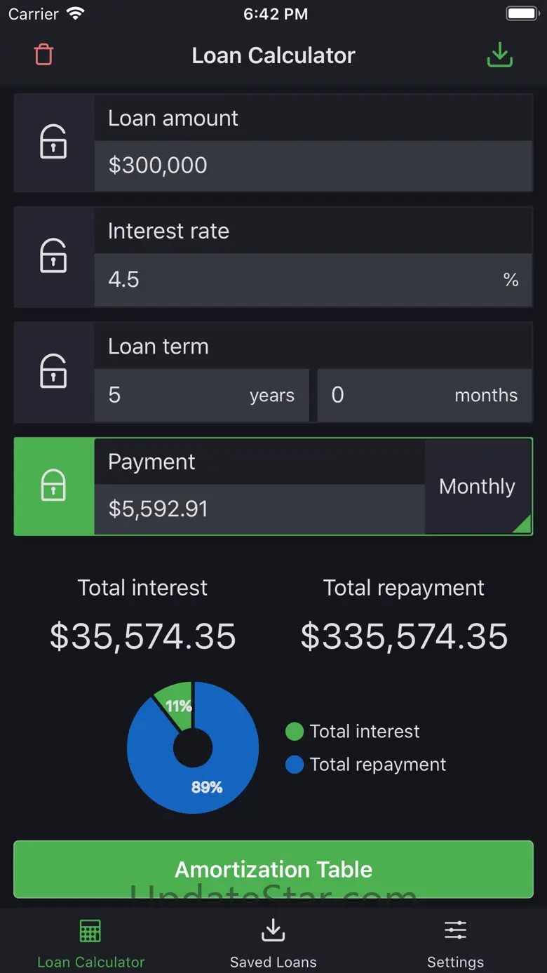 Loan calculator: Installment 2.2