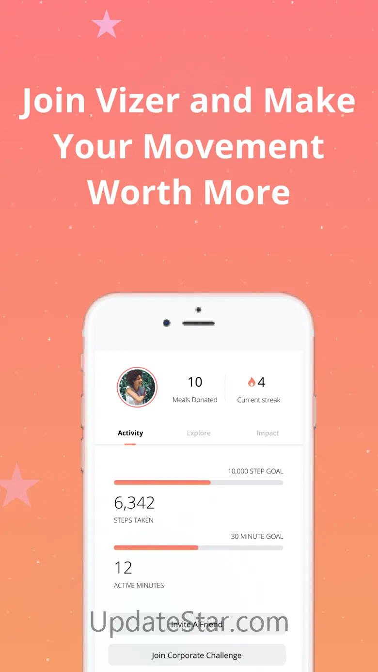 Vizer - Steps, Track, Donate 2022.38.0