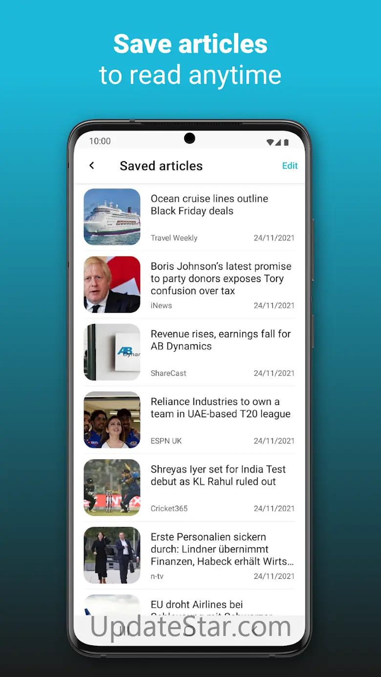 upday news for Samsung 3.1.15175