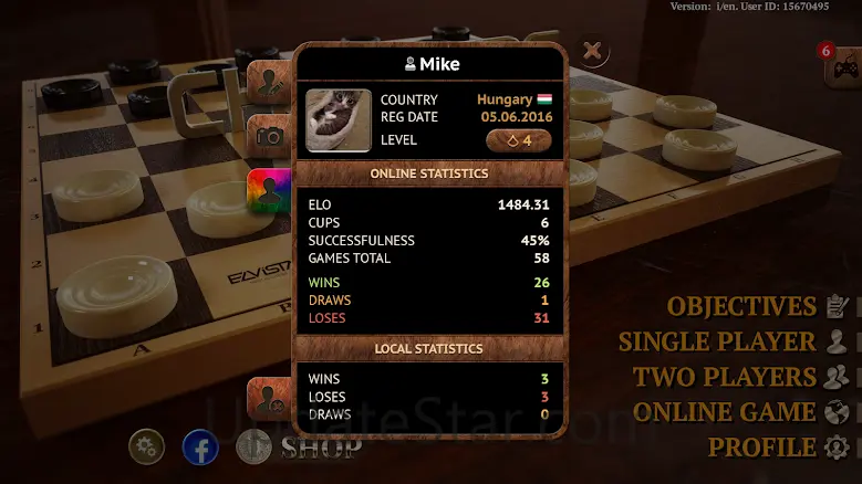 Checkers Online Elite 2.7.9.31