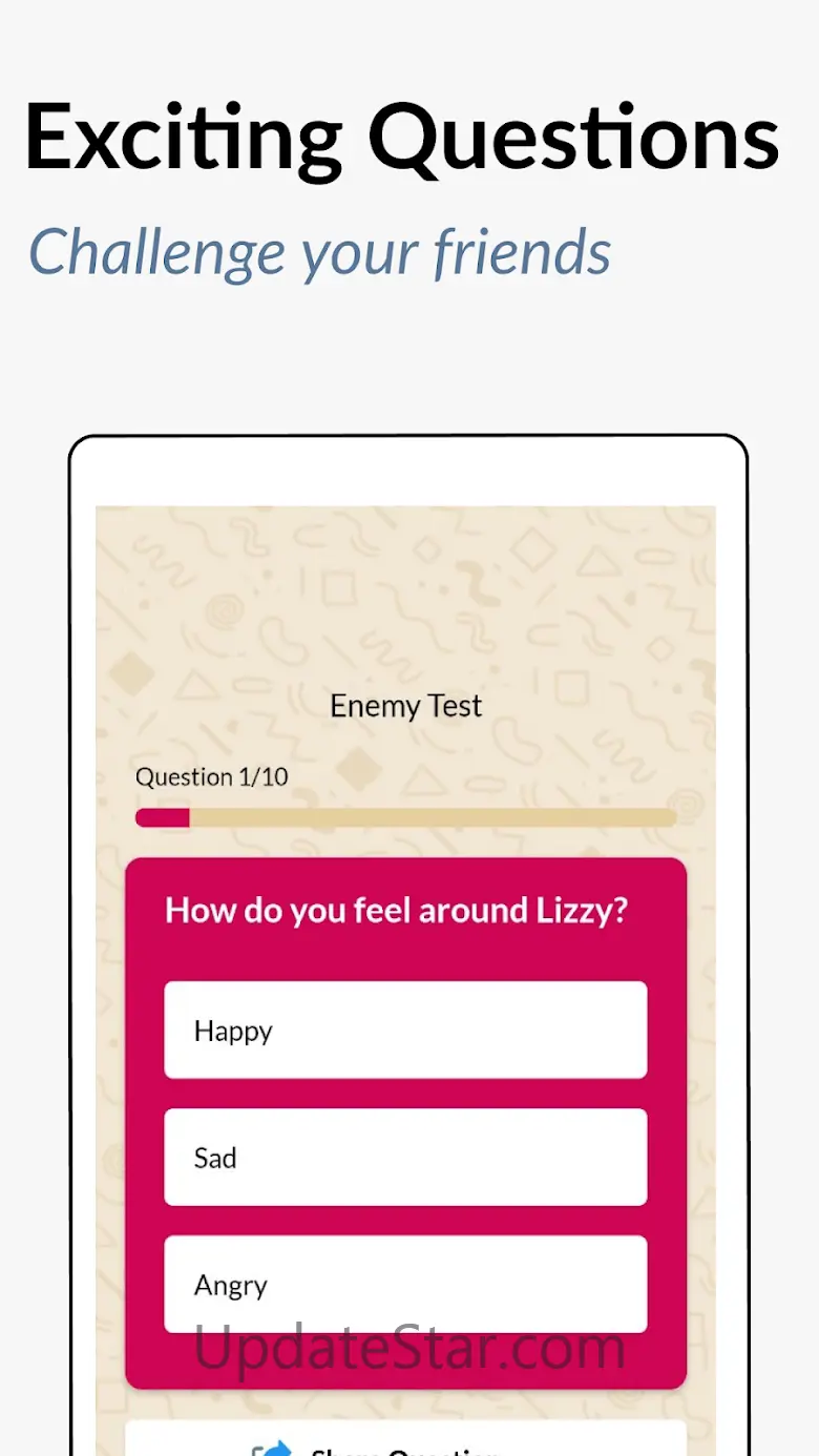 BFF Test - Quiz your Friends 9.6