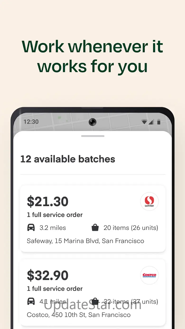 Instacart: Earn money to shop 4.441.8-p