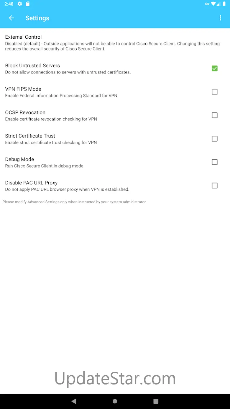 Cisco Secure Client-AnyConnect 5.1.8.110