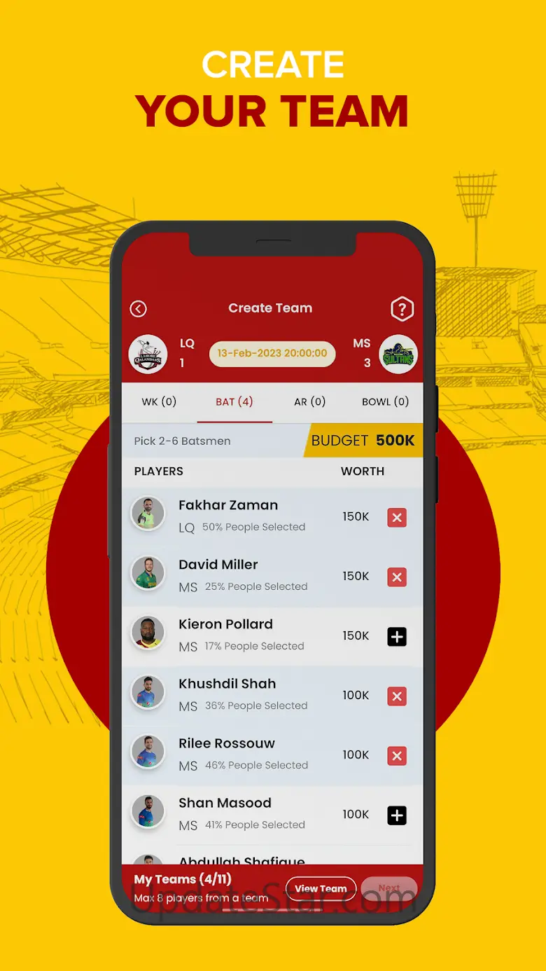 Jazz Cricket - Live Scores 15.3