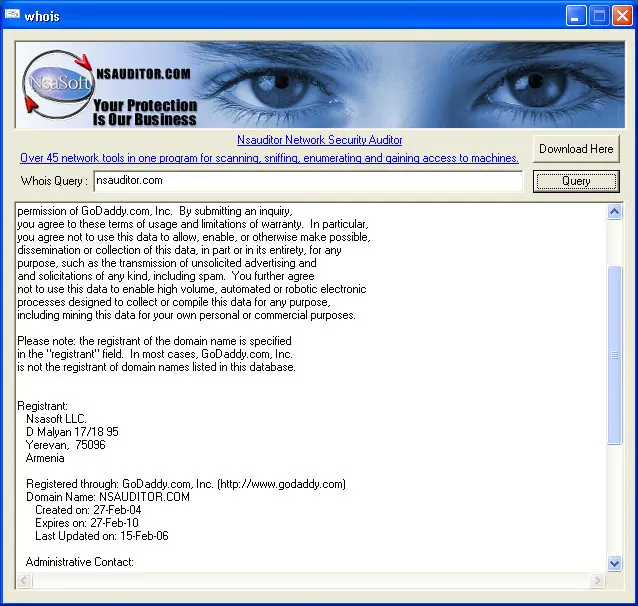 Whois 3.1.4