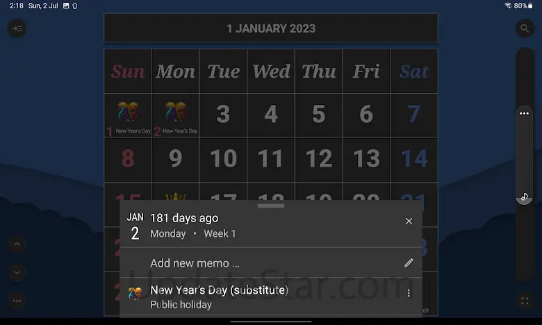 Monthly Calendar & Holiday 2.0.7
