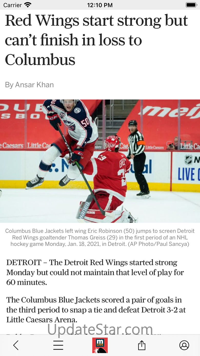 MLive.com: Red Wings News 4.4.13